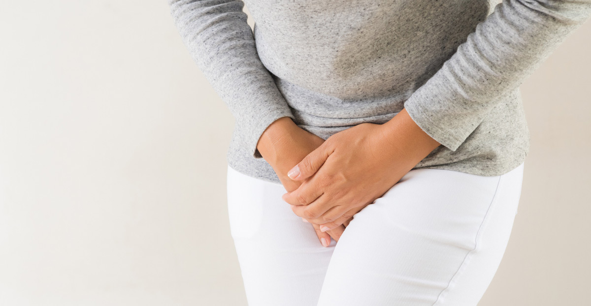 Woman-in-pain-from-bladder-stones